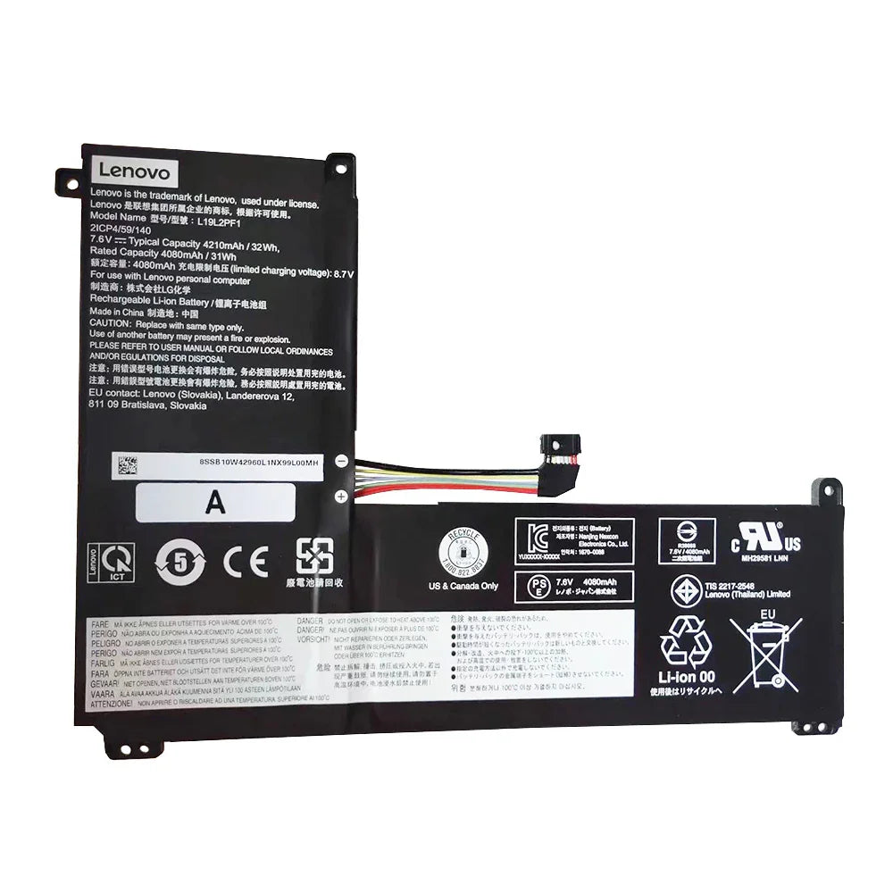 L19L2PF1 Genuine Lenovo IdeaPad 1-11IGL05 81VT002PAU, IdeaPad 1-11IGL05 81VT002SNZ Laptop Battery - eBuy UAE